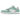Nike SB Dunk Low April Skateboards baskets vue latérale avec daim bleu clair, mesh blanc et un détail swoosh argenté brillant