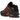 Nike Air Max Plus Drift Black Dragon Red baskets vue latérale avec tige noire, accents rouges, superpositions ondulées et amorti Air visible à la semelle