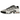 Nike Air Max Plus Drift White Black Metallic Silver baskets vue latérale avec mesh blanc, détails noirs et accents argentés.