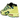 Nike Air Max Plus Drift Light Lemon Twist baskets en vue latérale avec une tige jaune néon éclatante, une cage noire et une semelle épaisse