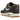 Nike Air Max 1 Crepe Soft Grey baskets en vue latérale avec empeigne en daim gris, semelle intermédiaire blanche et semelle en gomme beige.