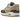 Nike Air Max 1 Crepe Brown baskets vue latérale élégante avec détails en cuir marron, empeigne en daim doux et semelle extérieure en crêpe texturée