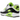Nike Air Max 90 Gore-Tex Summit White Volt Black Cool Grey baskets vue latérale avec empeigne en Gore-Tex blanc et détails vert électrique