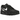 Nike Air Max 90 Slawn Black baskets en vue latérale, présentant une empeigne noire en textile et cuir avec une semelle extérieure assortie et le logo Swoosh.