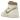 Air Jordan 1 Retro High OG Craft Vibrations Of Naija baskets en vue latérale avec une tige en cuir crème, des accents en textile gris et une semelle brune.