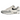 Nike Air Max 1 Platinum Tint Dark Obsidian baskets vue latérale avec une empeigne en mesh gris clair, un Swoosh bleu foncé et semelle blanche.