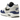 Nike Air Max 1 Deep Royal Blue baskets vue latérale avec empeigne blanche, garde-boue bleu roi et unité Air classique visible dans la semelle.