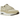 Nike Air Max 1 Safari Coconut Milk baskets vue latérale avec motif safari, empeigne en daim beige, semelle intermédiaire crème et unité Air visible