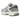 Nike Air Zoom Vomero 5 Pure Platinum White baskets vue latérale avec empeigne en mesh blanc, détails gris et laçage classique.