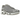 Nike Air Max Plus Metallic Silver baskets vue latérale avec un design argenté brillant, des lignes ondulées en TPU et des unités Air visibles