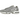 Nike Air Max Plus Metallic Silver baskets vue de face avec finition argent métallique, design à vagues en TPU et amorti Air visible