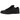 Nike SB Dunk Low Pro Triple Black baskets en vue latérale avec empeigne en cuir noir, swoosh ton sur ton, lacets noirs et semelle en gomme