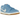 Nike SB Dunk Low Pro University Blue Gum baskets vue latérale avec empeigne en daim bleu ciel et semelle extérieure en gomme pour un style skate.