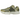 Nike Zoom Vomero 5 Neutral Olive baskets vue latérale présentant une empeigne en mesh vert olive, des détails en cuir gris et une semelle blanche