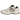 Nike Zoom Vomero 5 Phantom Light Iron Ore baskets en vue latérale, présentant une empeigne en mesh beige, des accents gris et une semelle robuste