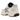 Baskets Nike Zoom Vomero 5 Phantom Light Iron Ore vue sous angle avec empeigne en mesh beige, détails texturés et semelle extérieure détaillée.