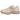 Nike Zoom Vomero 5 Particle Beige Terra Blush baskets vue latérale avec couches de mesh, détails en cuir et Swoosh distinctif sur base beige