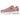 Nike Zoom Vomero 5 Elemental Pink baskets en vue latérale, avec des nuances de mesh rose, des détails en plastique et une semelle intermédiaire