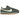 Nike Cortez Vintage Vintage Green Gum baskets vue latérale avec empeigne en daim vert, logo swoosh blanc et semelle en gomme