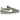 Nike Cortez Vintage Light Army Sail baskets en profil avec empeigne en daim vert, swoosh blanc et semelle intermédiaire style vintage