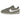 Nike Cortez Vintage Light Army Sail baskets en vue latérale avec empeigne en textile olive, virgule en cuir blanc et semelle intercalaire blanche