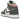 Air Jordan 1 Mid SE Floral baskets en vue angulaire avec imprimé floral sur empeigne en cuir blanc, détails noirs et semelle Air classique.