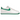 Nike Air Force 1 Low 07 White Malachite baskets en vue laterale avec une tige blanche et un swoosh vert