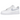Nike Air Force 1 Low 07 White Ghost baskets vue de profil avec une empeigne blanc pur, des lacets blancs et une semelle extérieure en gomme