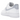 Nike Air Force 1 Low 07 White Ghost baskets vue latérale avec empeigne blanche épurée et détails gris clair discrets sur la semelle et les lacets.