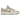 Nike Dunk Low Retro SE Phantom Khaki baskets vue de profil avec empeigne en cuir beige, lacets assortis et semelle plate classique