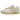 Nike Air Max 1 Crepe Light Bone baskets vue latérale avec empeigne en cuir beige, garde-boue texturé et la classique unité Air visible.