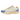 Nike P-6000 Athletic Department Coconut Milk Medium Blue baskets en vue latérale avec mesh crème, superpositions en cuir et détails bleus.