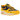 Nike Air Max 1 CO.JP Michigan Head to Head baskets vue latérale avec empiècements en cuir bleu, Swoosh jaune et l'emblématique unité Air visible.