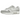 Nike Air Max 1 Light Smoke Grey baskets en profil latérale avec des tons gris clair, une semelle intermédiaire blanche et l'unité Air visible au talon.
