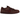 Nike SB Dunk Low City of Love Burgundy Crush baskets vue latérale avec empeigne en textile bordeaux, lacets blancs et un cœur brodé au talon.