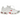 Nike Air Max Plus Lace Utility White University Red baskets vue latérale avec empeigne blanche, détails rouges, système de laçage et amorti Air visible