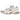 Nike Air Max Plus Lace Utility White University Red baskets vue latérale avec mesh blanc, accents rouges, système de laçage et unités Air visibles