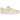 Air Jordan 1 Low Method of Make Legend Light Brown baskets vue sous un angle montrant le cuir beige clair, les coutures apparentes et des détails dorés