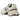 Nike V2K Run Summit White Light Orewood Brown baskets vue latérale avec empeigne en mesh blanc, laçage détaillé et semelle intermédiaire épaisse.