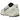 Nike Zoom Vomero 5 Light Silver Chrome baskets vue latérale avec empeigne en mesh argenté, détails superposés et talon ainsi que semelle noirs.