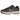 Nike Zoom Vomero 5 Baroque Brown baskets vue sous un angle montrant une empeigne en mesh marron, des détails en cuir et une semelle blanche