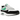 Nike Air Max 1 White Black Stadium Green baskets en vue profil classique avec empeigne blanche, détails verts et swoosh noir