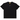Nike x NOCTA NRG Big Body CS Tee Black t-shirt vue de face avec col rond, coupe décontractée et tissu en coton noir