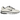 Nike P-6000 Sail Black Lime Blast baskets vue angulaire avec tige en maille blanche, détails noirs et accents vert lime marqués sur la semelle
