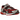 Nike Zoom Vomero 5 Mystic Red baskets vue latérale avec mesh rouge, superpositions en cuir et un swoosh distinctif sur la semelle