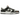 Nike Dunk Low Black Total Orange Mini Swoosh baskets vue latérale avec une empeigne en cuir noir mettant en valeur le swoosh orange et la semelle.