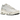 Baskets Nike Air Max Plus Sail Pure Platinum Silver vue inclinée avec empeigne en mesh blanc, détails ondulés et unités Air visibles
