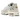 Nike Air Max Plus Sail Pure Platinum Silver baskets vue latérale avec empeigne en mesh crème, détails argentés et amorti Air visible dans la semelle