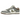 Nike SB Dunk Low Yuto Horigome baskets vue latérale avec panneaux en cuir gris et blanc, semelle intermédiaire marron et détail brodé au talon.