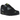 Baskets Nike Air Max 90 Black Volt Cool Grey vue latérale avec empeigne en mesh gris, empiècements en daim noir et unité Air Max jaune fluo.